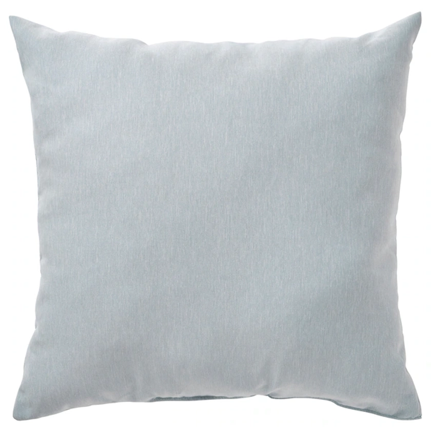 KÄRLEKSGRÄS cushion, light blue, 40x40 cm - IKEA