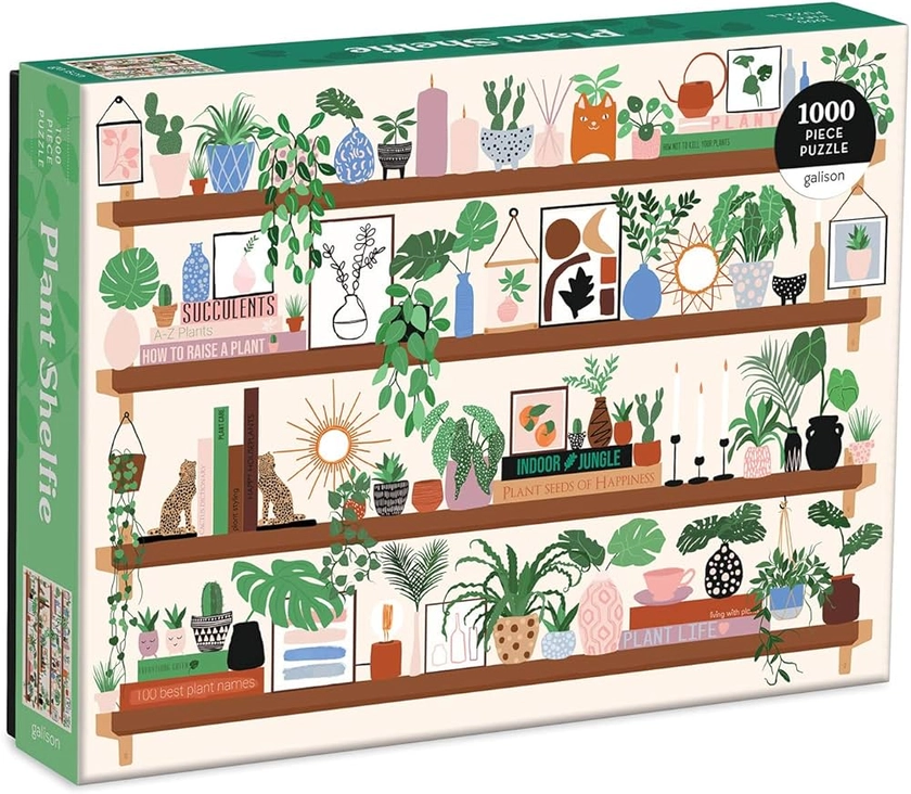 Abrams and Chronicle 9780735366541 Puzzle, Plant Shelfie