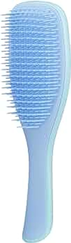 Tangle Teezer The Ultimate Detangler Hairbrush | For Wet & Dry Hair | Detangles All Hair Types | Reduces Breakage, Eliminates Knots | Two-Tiered Teeth & Comfortable Handle | Denim Blues