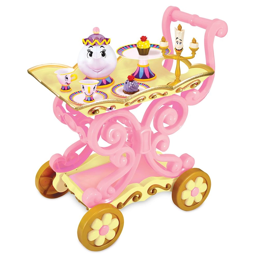 Beauty and the Beast ''Be Our Guest'' Singing Tea Cart Play Set | shopDisney