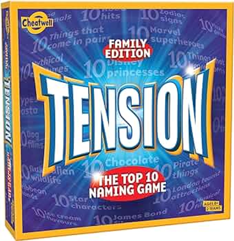 Cheatwell Games Tension: The Top 10 Naming Game