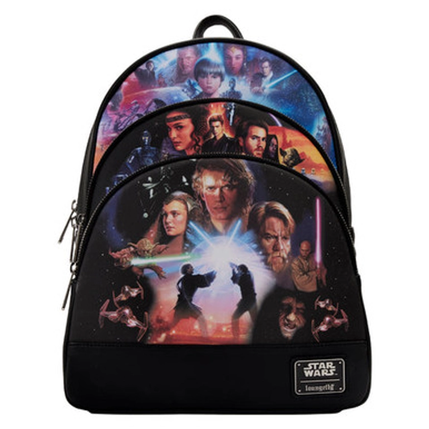 Star Wars: prequel trilogy Triple Pocket Mini Backpack