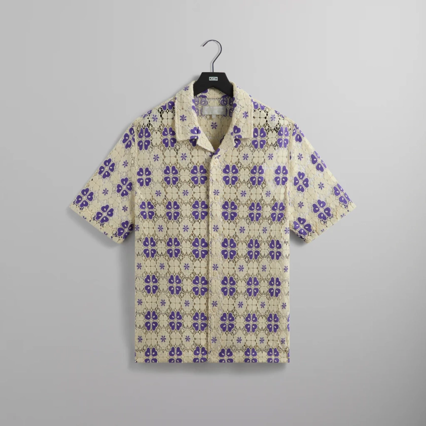 Kith Adonis Camp Collar Short Sleeve Shirt - Tyre