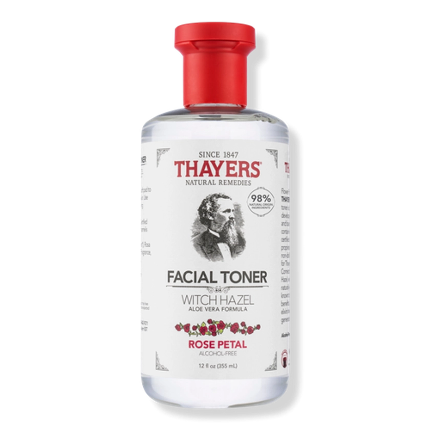 Alcohol-Free Witch Hazel Facial Toner - Rose Petal