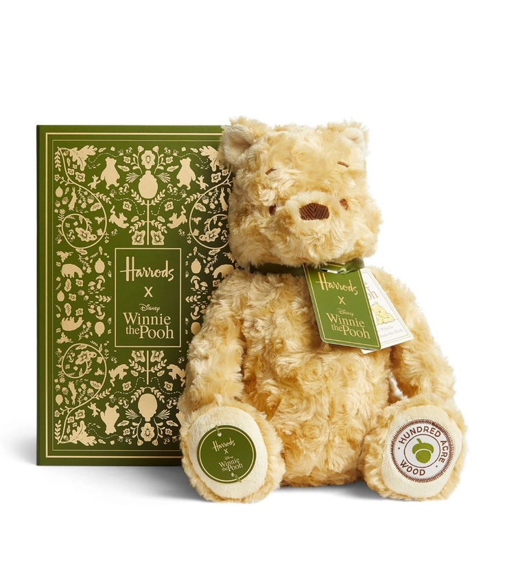 Harrods x Disney Winnie The Pooh Teddy Bear (24cm) | Harrods UK