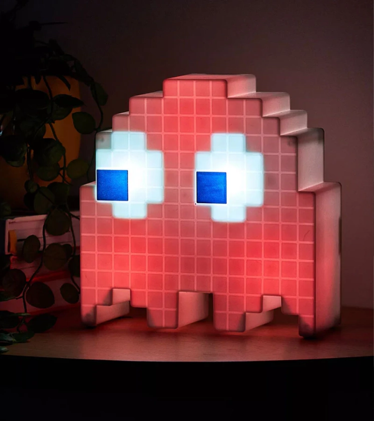 Lampe d'ambiance multicolore Pac-Man