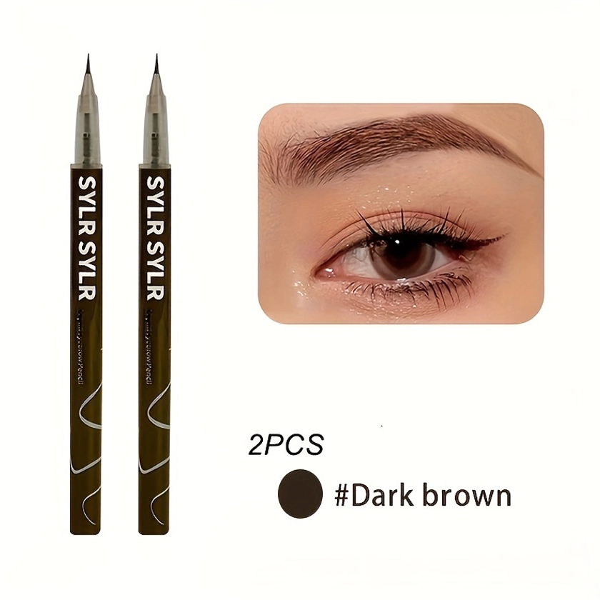 Eyebrows Pen Waterproof Sweat proof - Temu