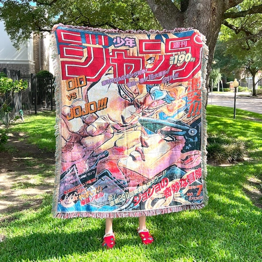 Anime Blanket Woven Tapestry