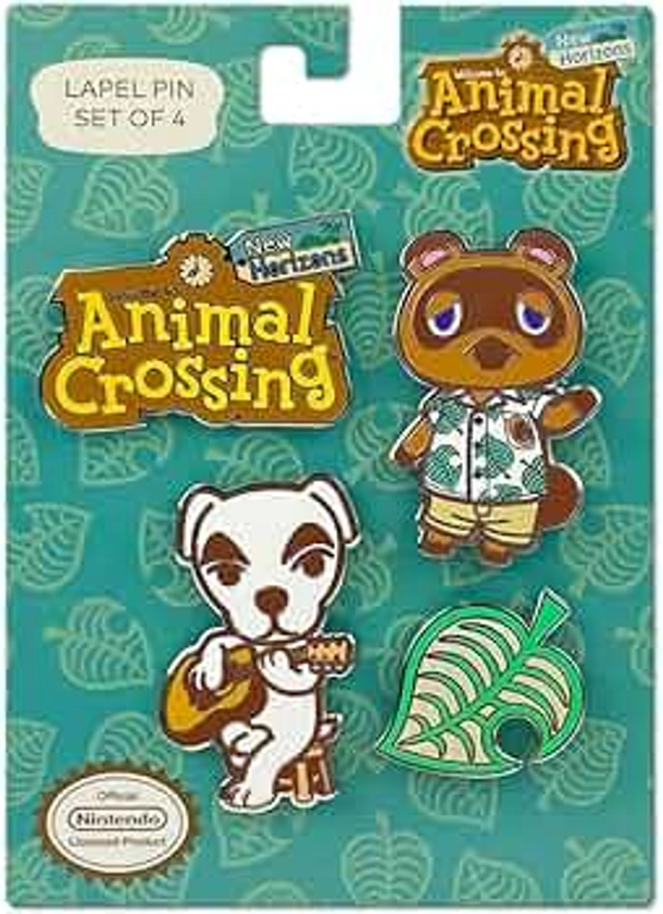 Animal Crossing Lapel Pin Set (New Horizons)