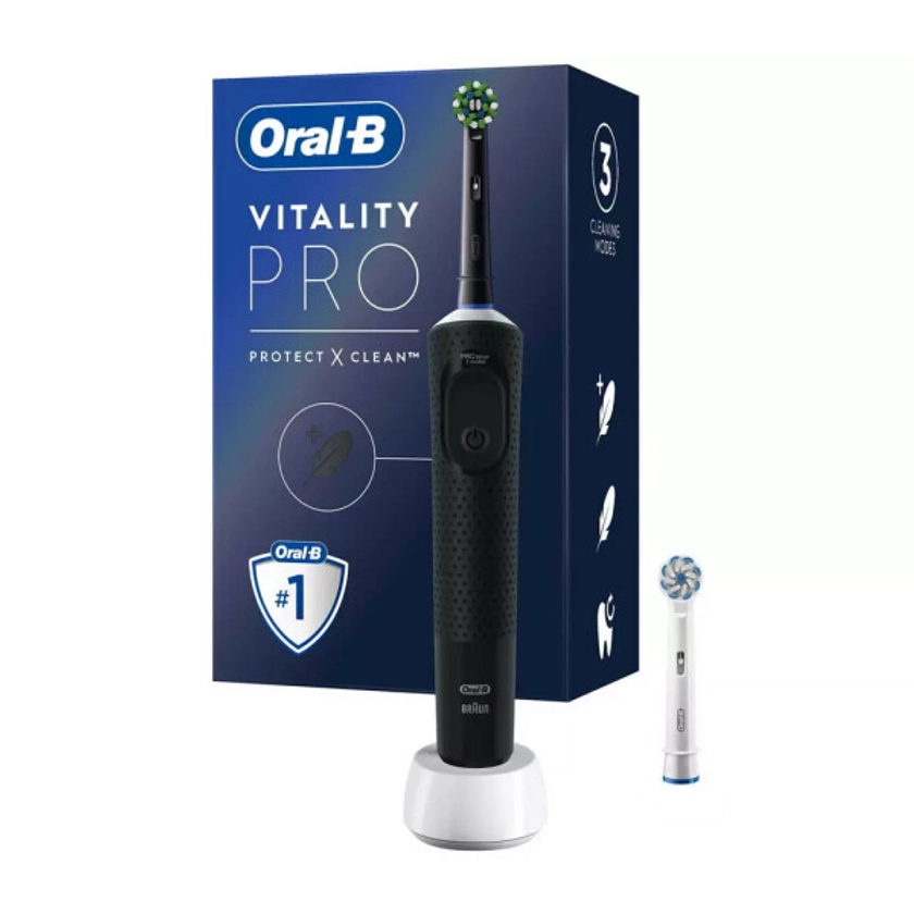 Oral-B Vitality Pro Electric Toothbrush Black | Pharmacy2U