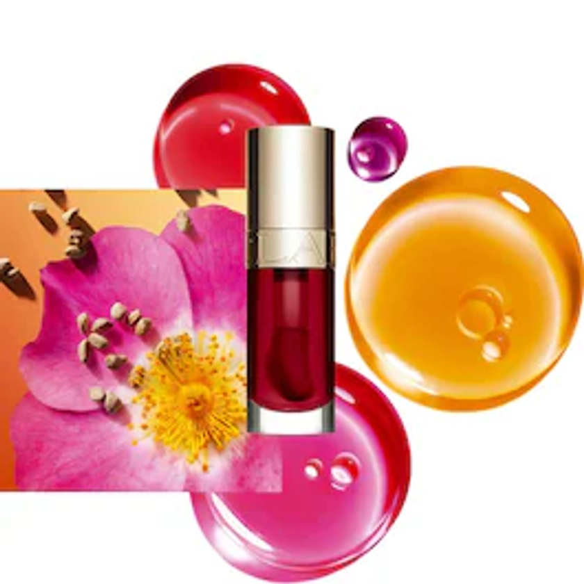 CLARINS | Lip Comfort Oil - Gloss à l'huile de rose musquée bio