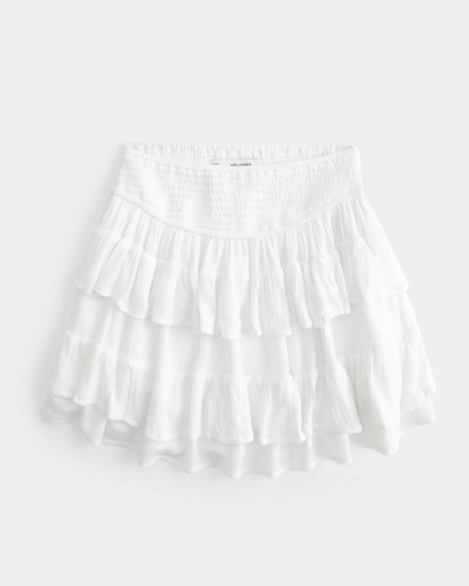 Women's Tiered Mini Skort | Women's Bottoms | HollisterCo.com