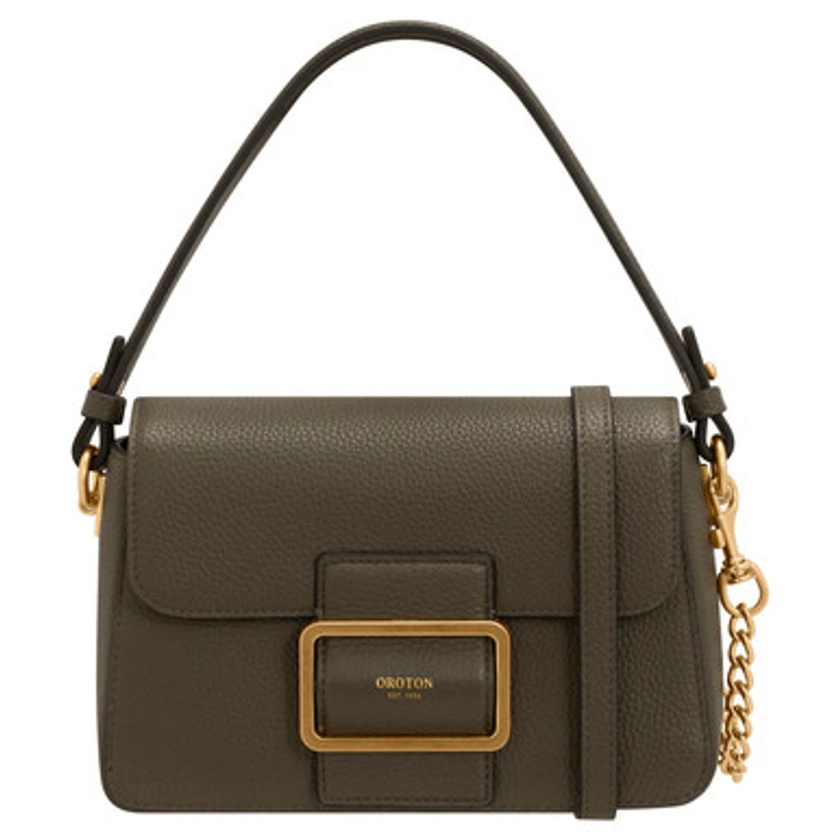 Astrid Crossbody - Olive | Oroton