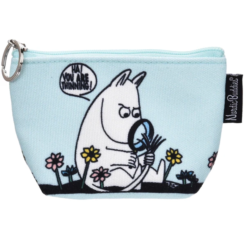 Moomintroll Coin Purse Lightblue - Nordicbuddies