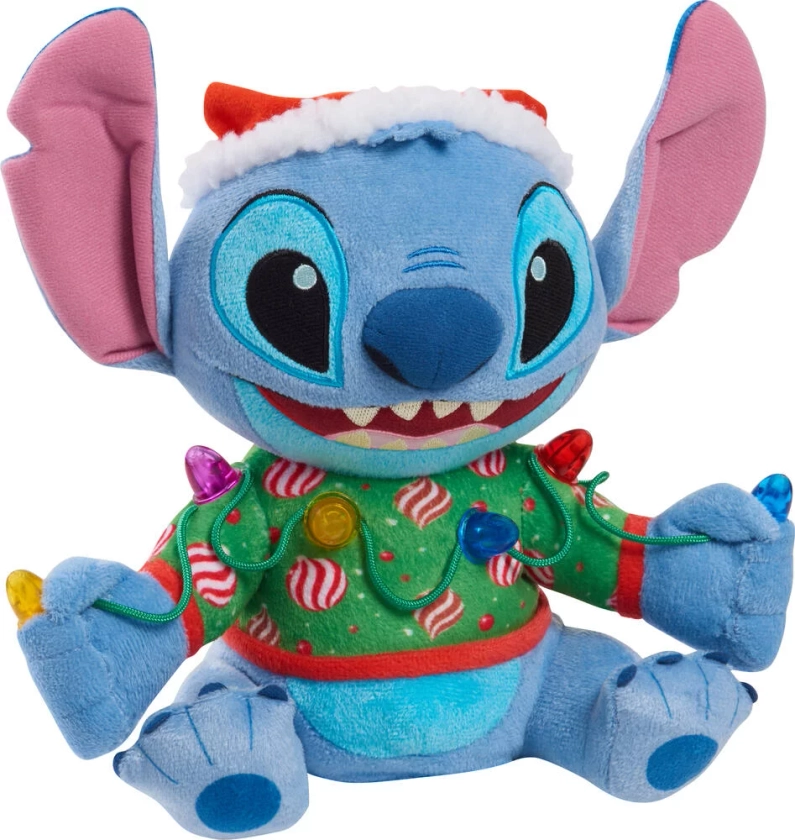 STITCH - PELUCHE NOEL LUMINEUSE