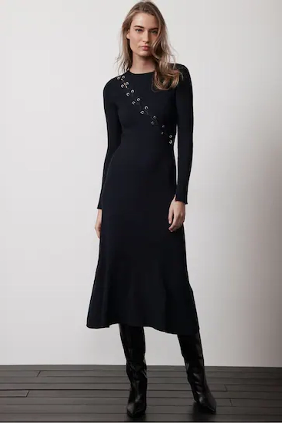 Buy Mint Velvet Blue Utility Midi Dress from the Next UK online shop