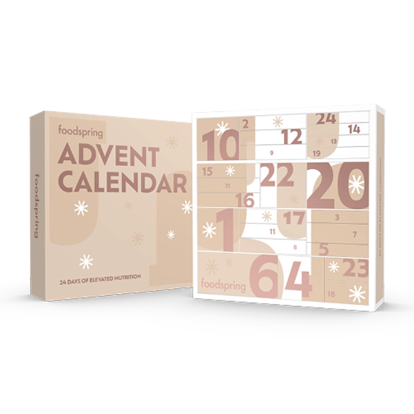 Calendrier de l'Avent foodspring 2024