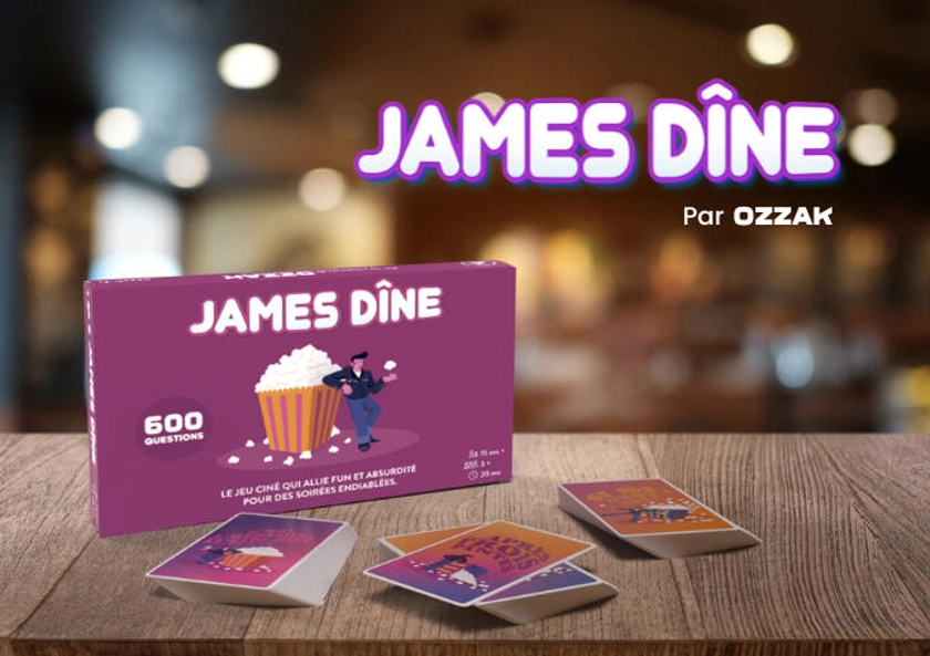 James Dîne - le jeu ciné d'ambiance par OZZAK.