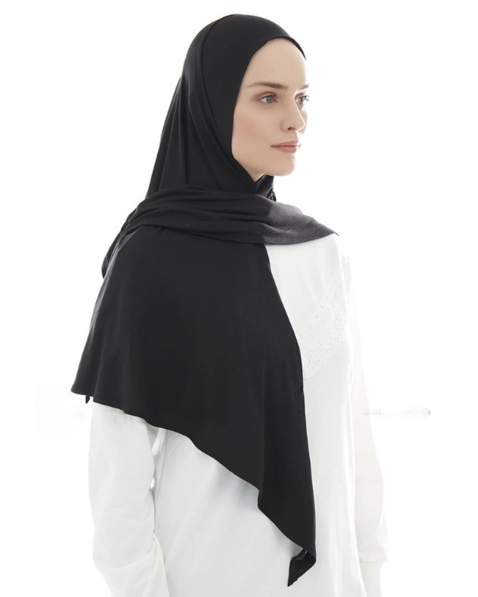 Hijab - Khimar jersey à zip