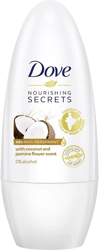 Dove - Déodorant Anti-Transpirant NOURISHING SECRETS Coco-Jasmin - Restoring Ritual 50ml : Amazon.fr: Beauté et Parfum