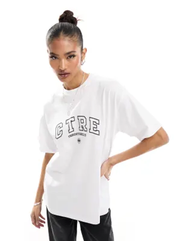 The Couture Club varisty t-shirt in white | ASOS