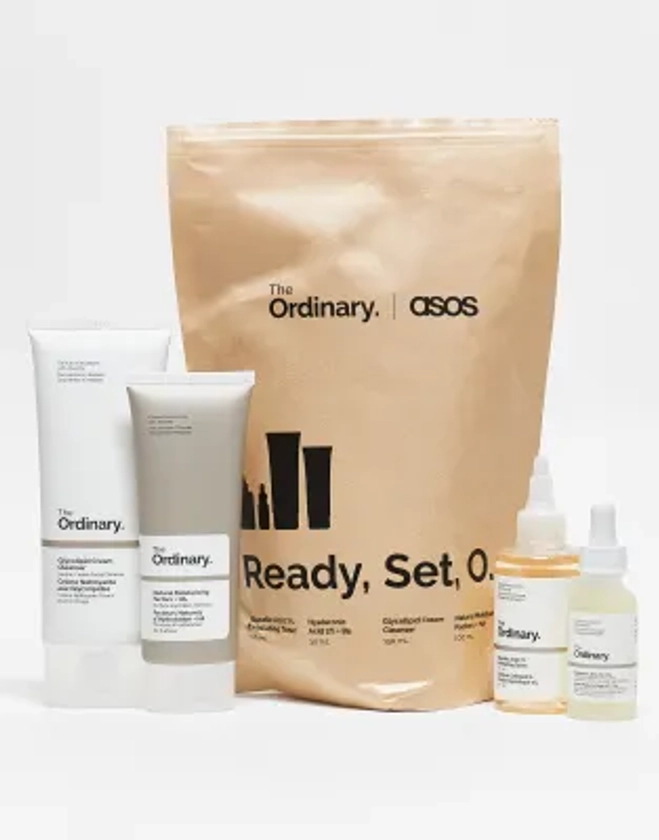 The Ordinary x ASOS - Ready, Set, O. - Coffret soins pour la peau | ASOS