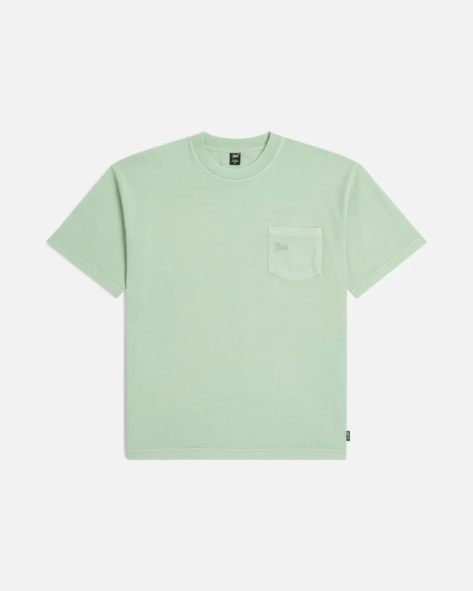 Patta Basic Washed Pocket T-Shirt (Silt Green)