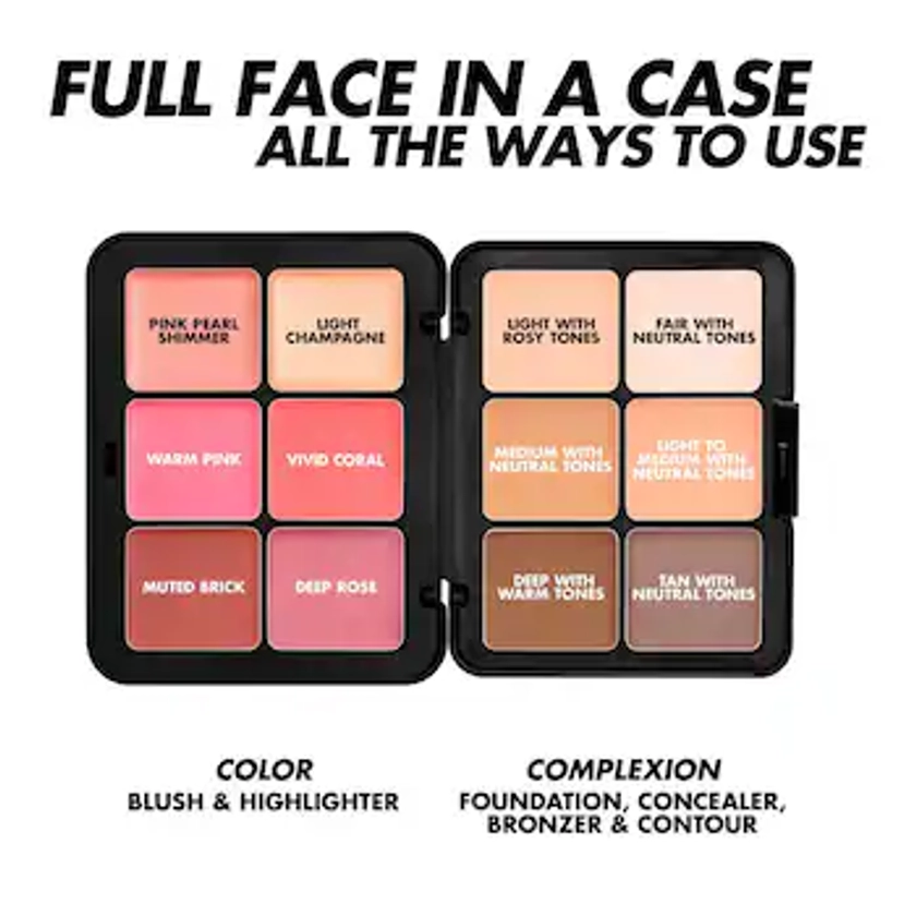 HD Skin Face Essentials – Longwear Full Face Cream Palette - MAKE UP FOR EVER | Sephora