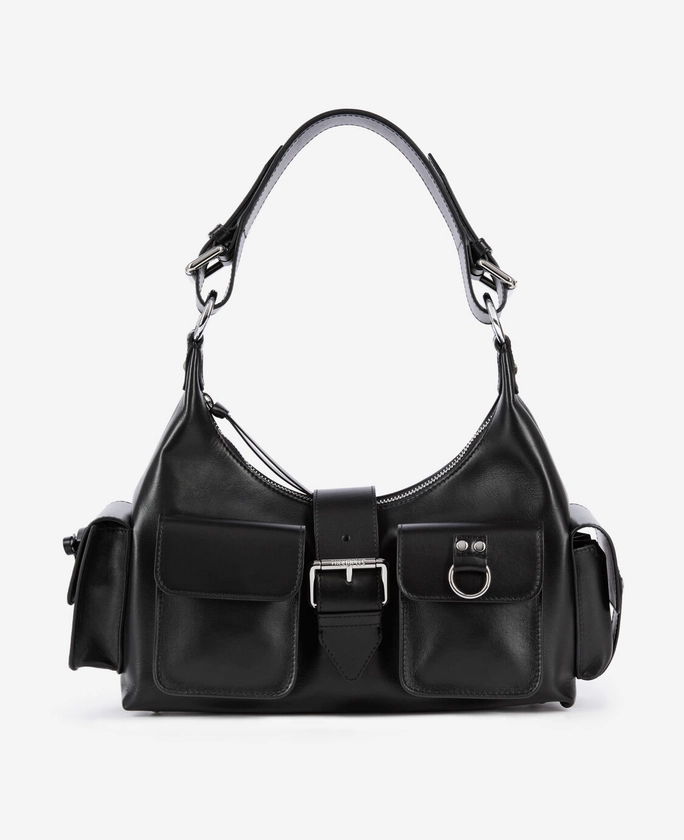 SAC AMELIA EN CUIR NOIR