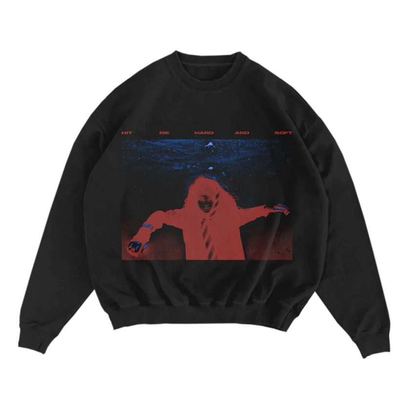 Sinking Black Crewneck Sweatshirt - Billie Eilish | Store