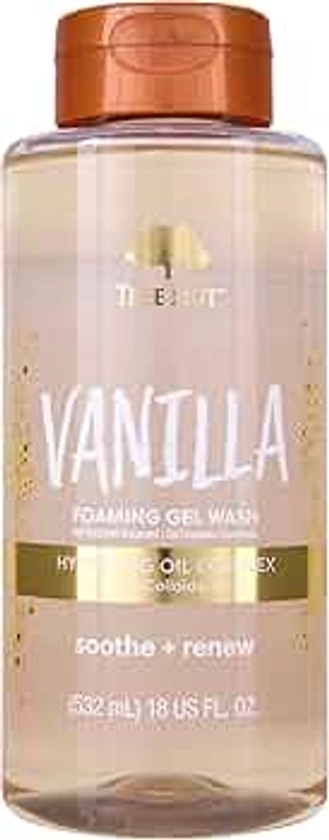 Tree Hut Vanilla Foaming Gel Wash | Cleanse and Soften Skin Without Stripping Moisture | Made with our Hydrating Oil Complex | 18 fl oz.