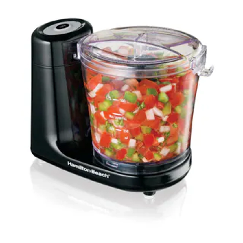 Hamilton Beach Black 3-cup Touchpad Food Chopper | Overstock.com Shopping - The Best Deals on Food Processors | 15115123