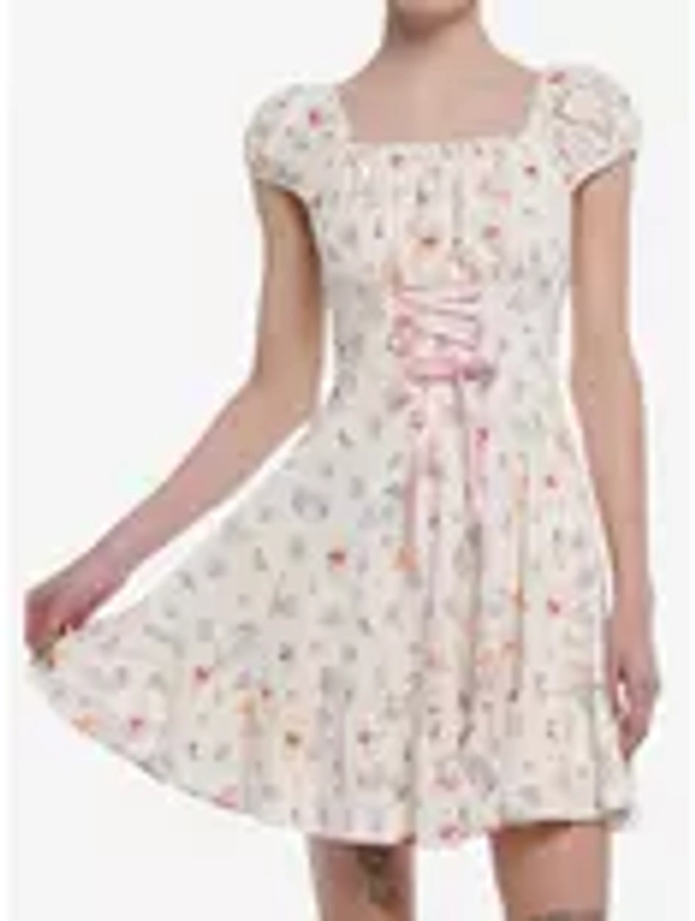 Disney Winnie The Pooh Lace-Up Dress | Her Universe