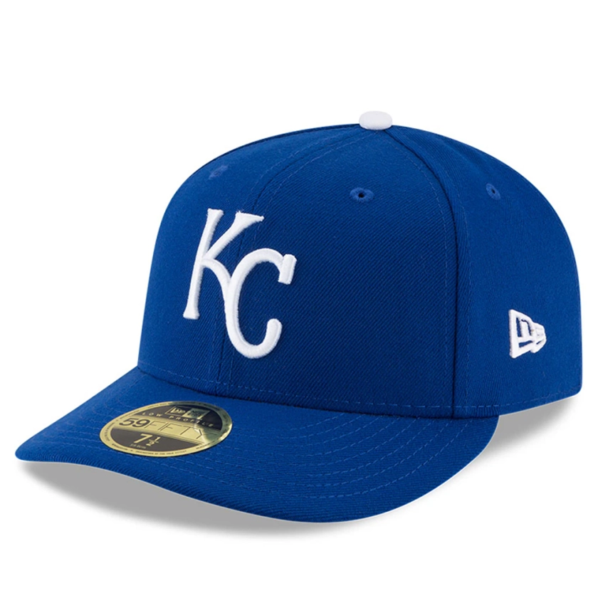 Men's Kansas City Royals New Era Royal Game Authentic Collection On-Field Low Profile 59FIFTY Fitted Hat
