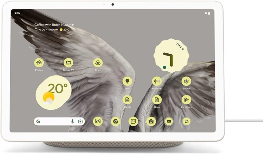 Google Pixel Tablet with Charging Speaker Dock - 256GB - Porcelain