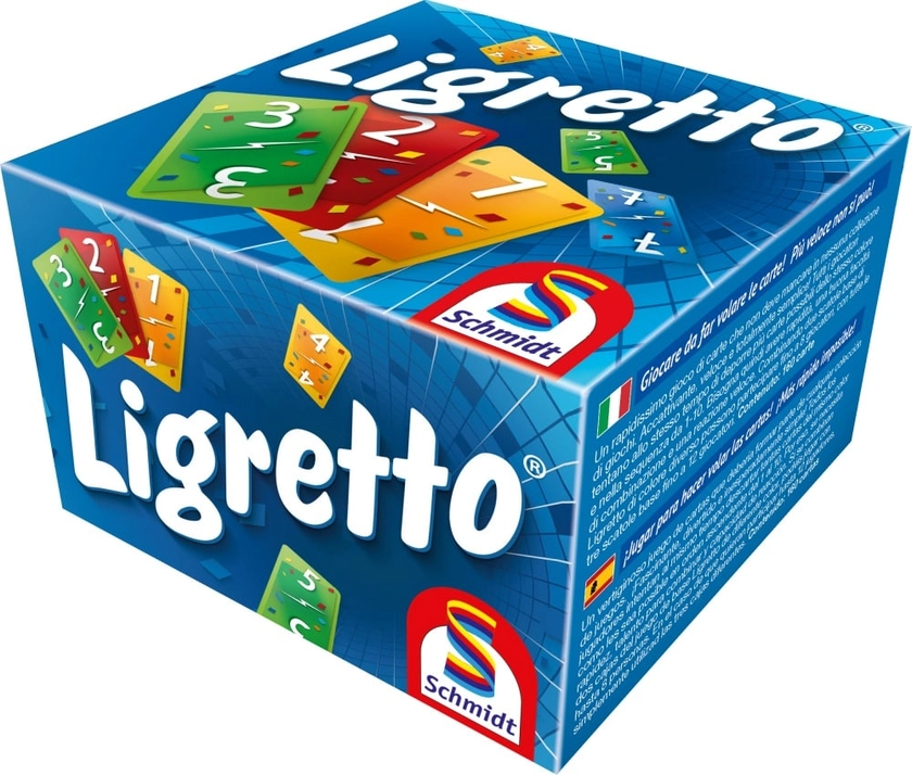 Ligretto - Bleu - Jeux d'ambiance | Cultura