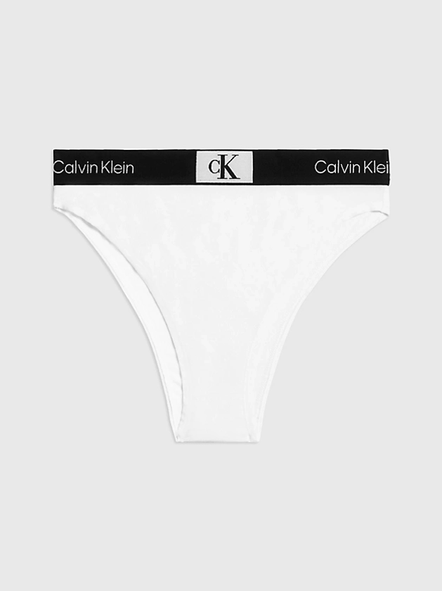 Culotte brésilienne taille haute - CK96 Calvin Klein® | 000QF7223E100