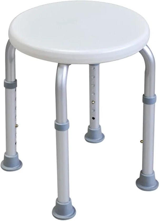 Panana Bathing Chair Shower Seat Round Adjustable Shower Stool : Amazon.co.uk: Beauty