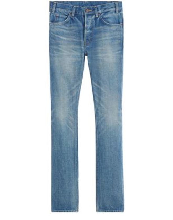 Lou jeans in vintage union wash denim - CELINE