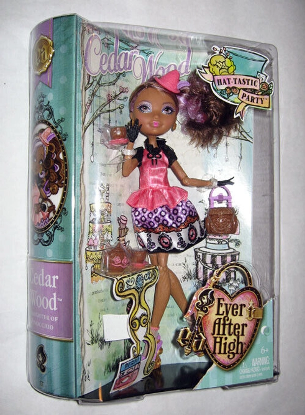 Ever After High Hat-Tastic Cedar Wood Doll "1st Edition Version” NEW