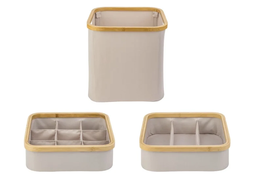 LIVARNO home Organizer, z bambusową ramą