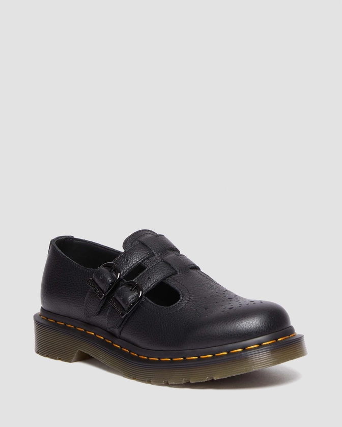 Babies 8065 en cuir Virginia en Noir | Dr. Martens