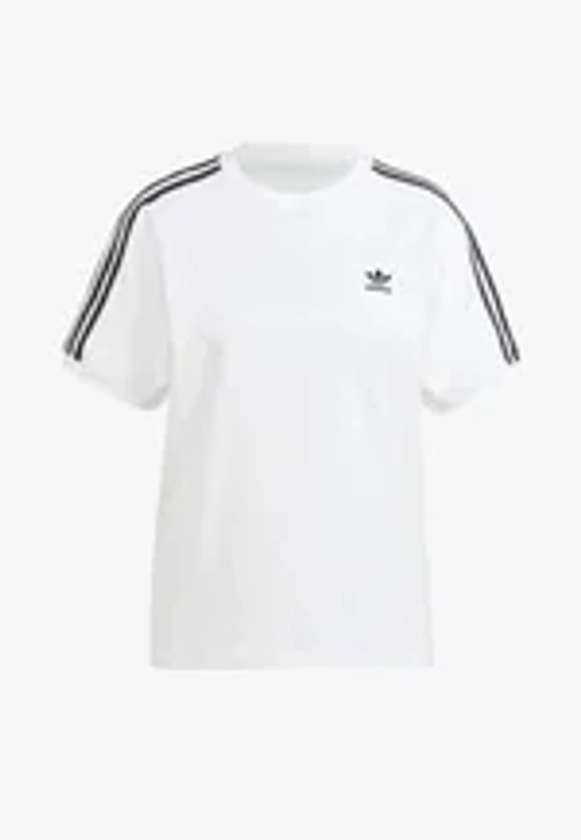 adidas Originals 3-STRIPES - T-shirt con stampa - white/bianco - Zalando.it