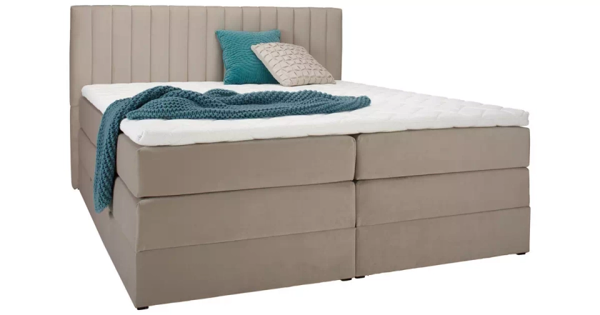 Boxspringbett in Beige - Jetzt bestellen