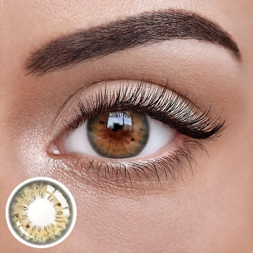 Unibling Iffy Bronze Contacts - Alluring Shades for a Natural Glow