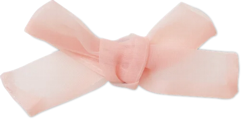 Pink Sheer Bow