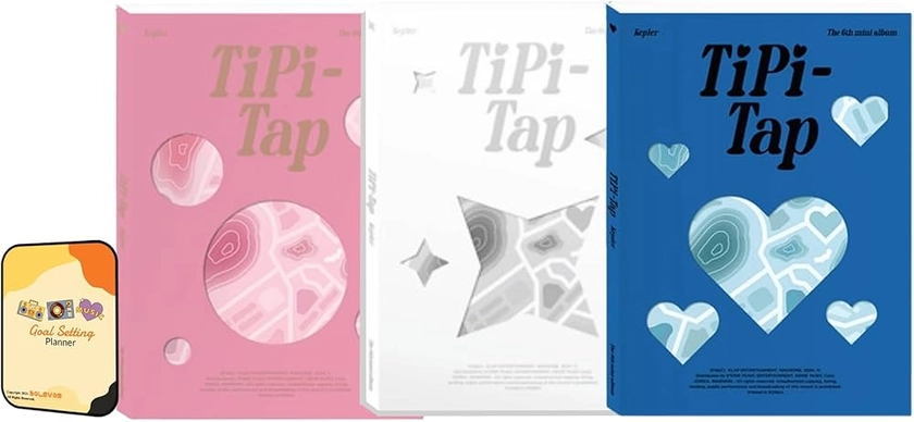 Kep1er TIPI-TAP Album [3 standard ver. Full Album Set]+Pre Order Benefits+BolsVos Exclusive K-POP Inspired Digital Merches : Amazon.fr: Cuisine et Maison