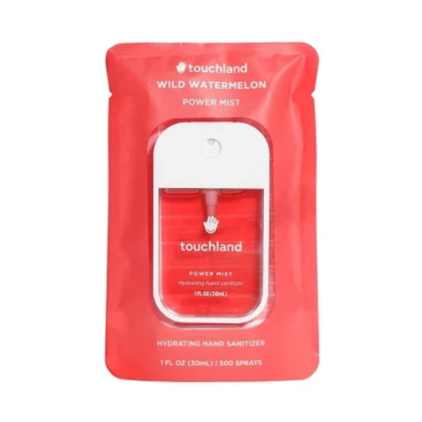 Touchland Power Mist Hydrating Hand Sanitizer - Wild Watermelon - Trial Size - 1 fl oz/500 sprays