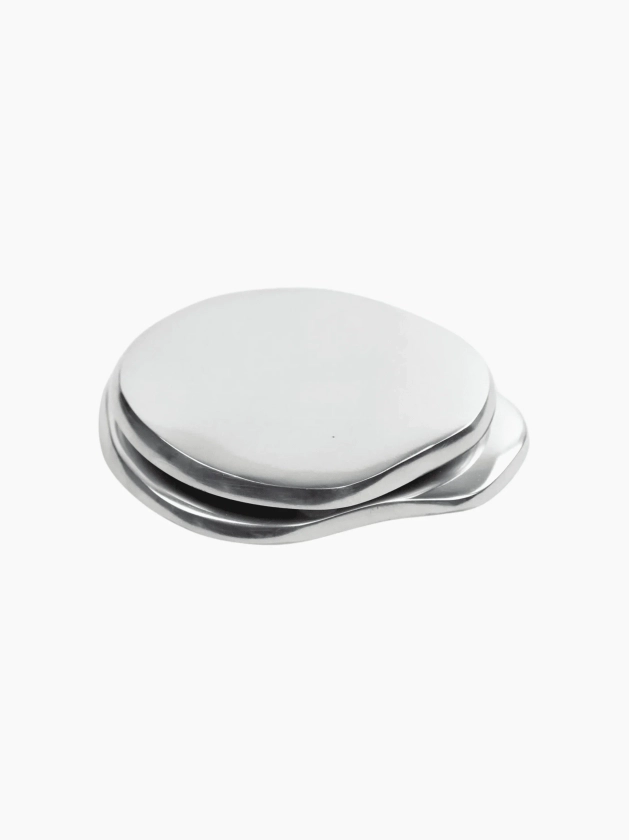 Silver Cocktail Coasters | The Go-To