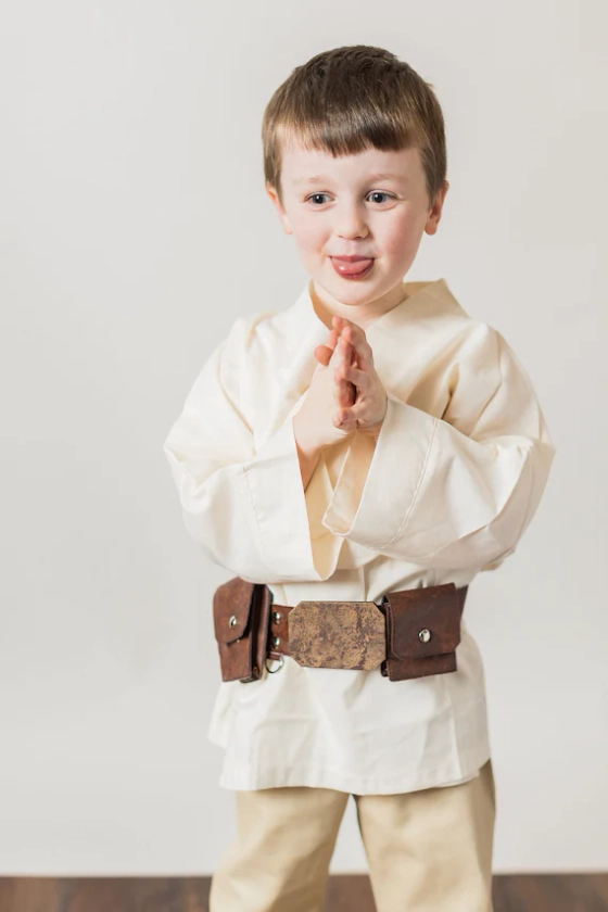 Luke Skywalker Kids Costume Jedi Cosplay Luke Skywalker Party Outfit, Birthday Gift for Boys. - Etsy